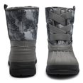 thumbnail image 4 of ​FUPPIA Girls Wedge Sneakers Fashion High Top Sneakers with Double Side Zippers Taupe 5 Big Kid, 4 of 6