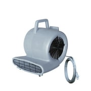 Janilink 3-Speed Commercial Air Mover Blower Floor Fan GRAY