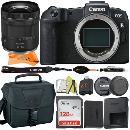 Image of Canon EOS RP Mirrorless Digital Camera Full Frame with RF24-105mm STM Lens + SanDisk 128GB + ZeeTech Accessory Bundle