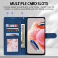 thumbnail image 3 of Funda de cuero con tapa magnética para Xiaomi Redmi Note 12, 12S, 12 Pro Plus, 11 Pro, 11S, 11T, 10S, 10 Pro, 10T, 9 Pro, 8T, 7, 5 Pro, 3 of 4