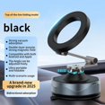 thumbnail image 2 of Magnetic Car Phone Holder Mount Black Foldable 360 Rotating Suction Cup Dashboard Holder Adjustable Stand Universal For Cell Phones J-417 Black, 2 of 8