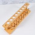 Stri Wooden 8 Vents Test Tube Rack Holder Pipe Stand School Laboratory