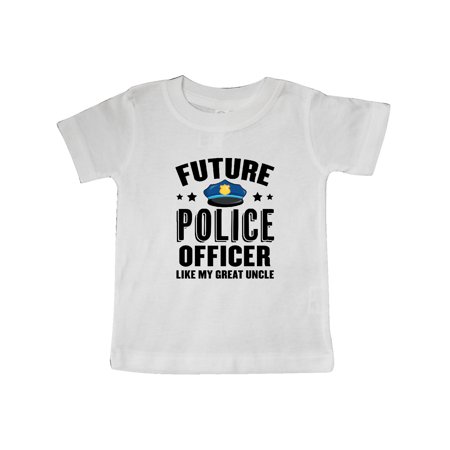 

Inktastic Future Police Officer Like My Great Uncle Gift Baby Boy or Baby Girl T-Shirt