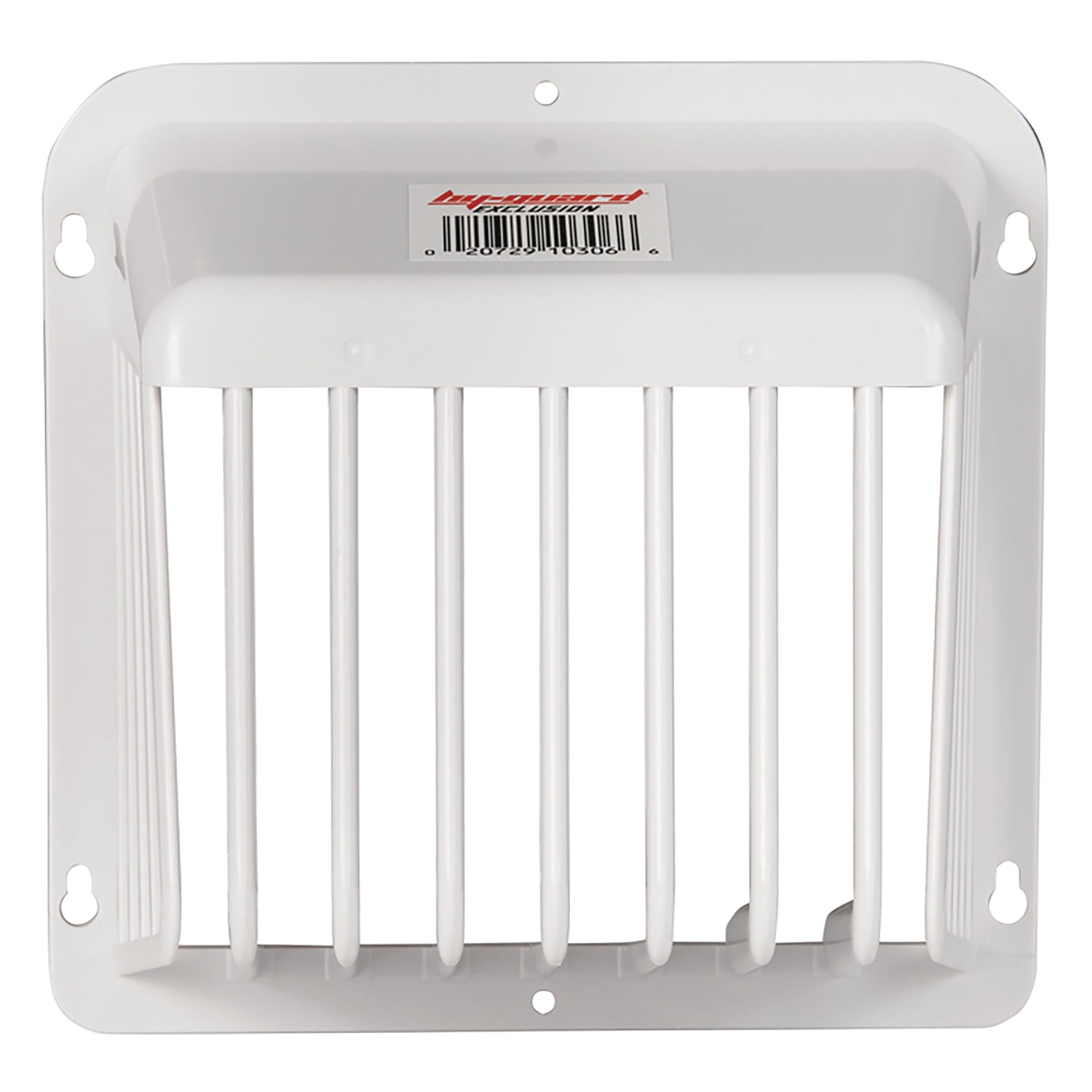 Hy-Guard DEV-6P-W 6" Plastic White Dryer Exhaust Ventguard (Case of 12)