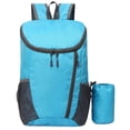 thumbnail image 1 of Mochila plegable portátil impermeable de 20 litros con portabotellas para deportes al aire libre, 1 of 9