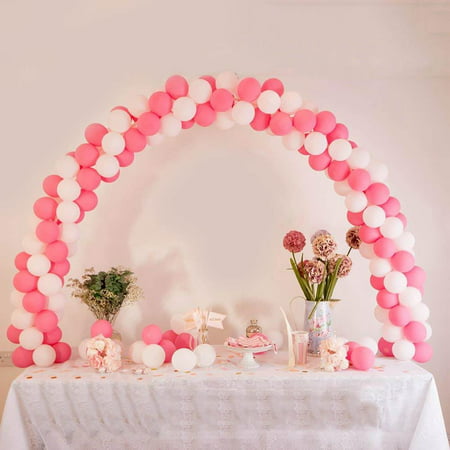 Efavormart 12ft Adjustable Balloon Arch Stand Kit DIY Birthday Decoration for Wedding Party Decor Birthday Celebration