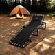thumbnail image 2 of Catre Plegable Acojinado Reclinable 5 Posiciones (Mod KRA-L) Negro, 2 of 12