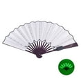 thumbnail image 5 of opolski Luminous Fan LED Ambiance Light Foldable 12V 8 Inch Glowing Strong Hinge KTV Bar Club Decoration Night Performance Prop Hand Fan Warm White, 5 of 8