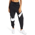 thumbnail image 3 of Nike Women's Sportswear Swoosh Fleece Pants Black Size X-Large, 3 of 3