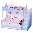 thumbnail image 1 of Muebles en miniatura Zulema dormitorio doble Dollhouse Miniature Bed, 1 of 7