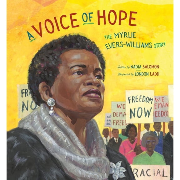 A Voice of Hope: The Myrlie Evers-Williams Story, (Hardcover)