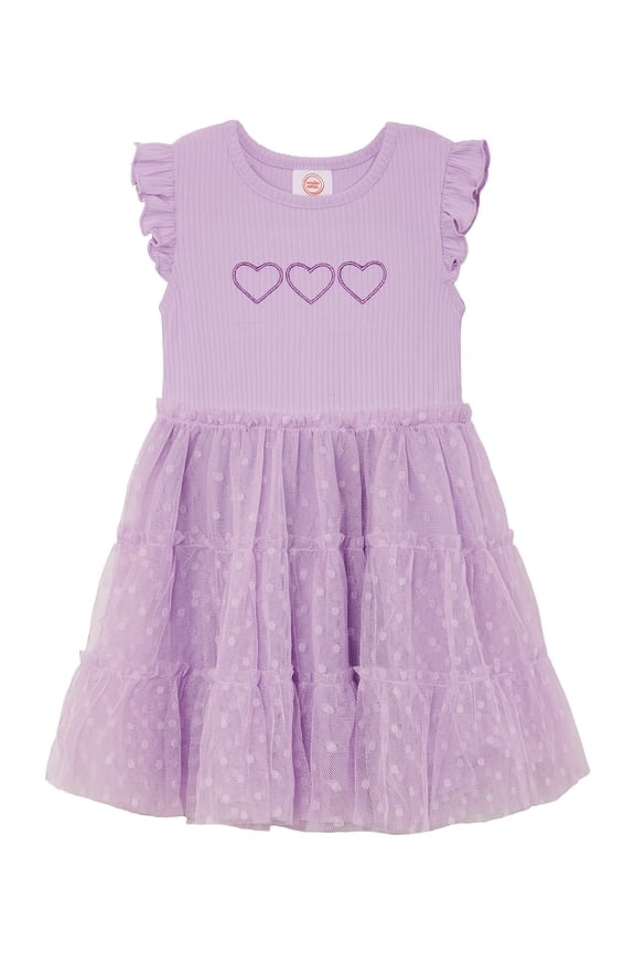 Toddler Girls Tutu Dress, Sizes 12M-5T