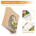 thumbnail image 5 of Yayeee Napkin Holder for Table Set of 2 Kitchen Paper Tissue Organization, Pink Floral Wave, 5 of 8