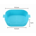 thumbnail image 2 of For Air Fryer Baking Basket Soft Tray Accessories Cooking Reusable Silicone Pot, 2 of 5