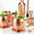 thumbnail image 5 of PG 25-Piece Cocktail Bar Set, Copper/Rose Gold Color, Stainless Steel Barware Sets, 5 of 5