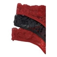 thumbnail image 4 of Tanga Secret Treasures para Dama, de Encaje Multicolor Talla M 3 Piezas, 4 of 4