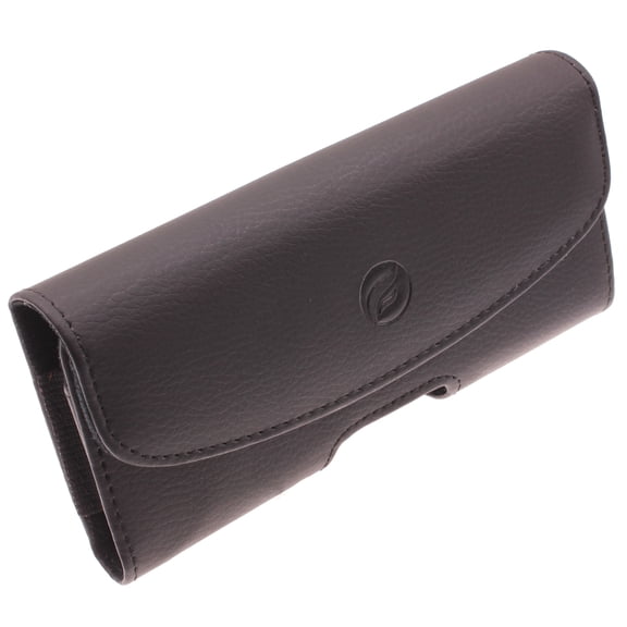Leather Case Belt Clip for Motorola Edge (2024) - Holster Cover Loops Pouch Carry