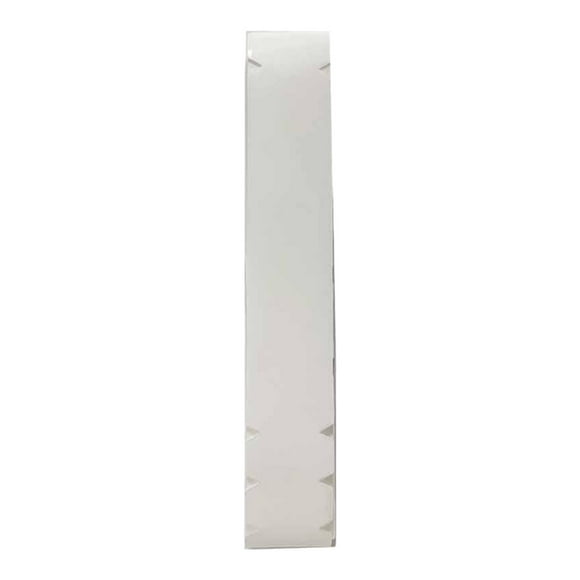 Siruishop Pickleball Paddle Protective Edge Tape Clear Full Edge Coverage Head Sticker 1 Piece 76x2.7cm