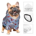 thumbnail image 3 of Balery winter Dachshund Sudadera con Capucha para Perros Pequeños – Ropa para Mascotas, Disfraz para Perros y Gatos, Ideal para Fiestas y Cosplay-XX-Large, 3 of 7