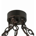 thumbnail image 2 of Meyda Tiffany 144951 Bottini 5 Light 31" Wide Semi-Flush Ceiling Fixture - MultiColor, 2 of 7