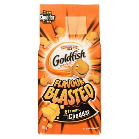 Goldfish Flavour Blasted Xtreme Cheddar Crackers, 180 g