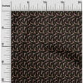 thumbnail image 1 of oneOone Polyester Spandex Black Fabric Merry Christmas Sewing Craft Projects Fabric Prints By Yard 56 Inch Wide-SN0, 1 of 4