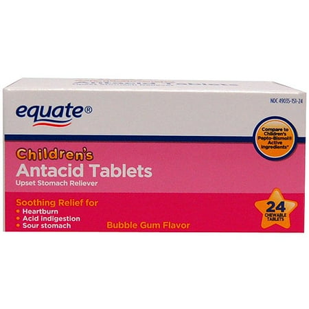 Equate Eq Childs Antacid Chewable Tablets B