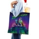 thumbnail image 4 of Night of the ZoopocalypseBolso de tela con estampado de lienzo para mujer, bolsa de compras reutilizable y estética, con cremallera interior, regalo para mujer,38*45cm., 4 of 6