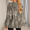 thumbnail image 5 of Womens Camo Sweatshirt Oversized Graphic Maple Leaf Print Crewneck Long Sleeve Y2k Trendy Fall Pullover Hoodies, 5 of 6