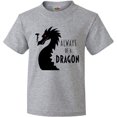 thumbnail image 3 of Inktastic Always Be a Dragon Youth T-Shirt, 3 of 5