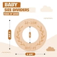 thumbnail image 2 of Divisores de Armario para Bebé JK DRUMPLATES Mikki Joan 9 unidades de Madera, 2 of 7