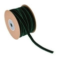 thumbnail image 4 of HILABEE Velvet Ribbon Decorative Ribbon with Spool 1cm Wide 20Yards DIY Florist Ribbon for Gift Wrapping Art Crafts Invitation Sewing Green, 4 of 8