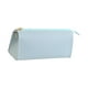 thumbnail image 5 of Estuches para lápices perfecl cuero PU Organizador de oficina cremallera azul, 5 of 8