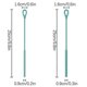 thumbnail image 5 of Silicone Straw Cleaner Brush Flexible Long Straw Brush with Bendable Steel Cores Reusable Pipe Tube Cleaner, 5 of 5