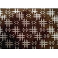 thumbnail image 4 of oneOone Cotton Silk Fabric Check Kasuri Print Fabric By The Yard 42 Inch Wide, 4 of 4