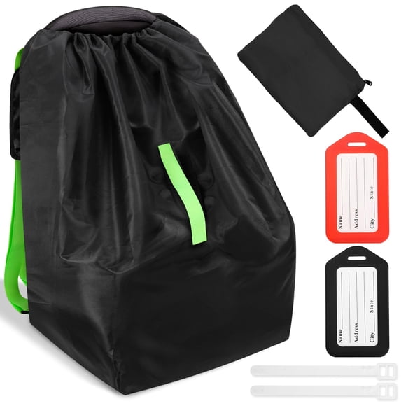 Bolsa de viaje para silla de auto Sublaga impermeable con correas y etiquetas