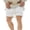 White, variant on WREESH Men's Gym Shorts Athletic Shorty Bodybuilding Training Casual Solid Color Elastic Drawstring Sports Shorts with Pockets Gray
