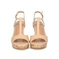 thumbnail image 4 of New Women Mark Maddux Duncan-04 PU Open Toe T-Strap Platform Wedge Sandal, 4 of 5