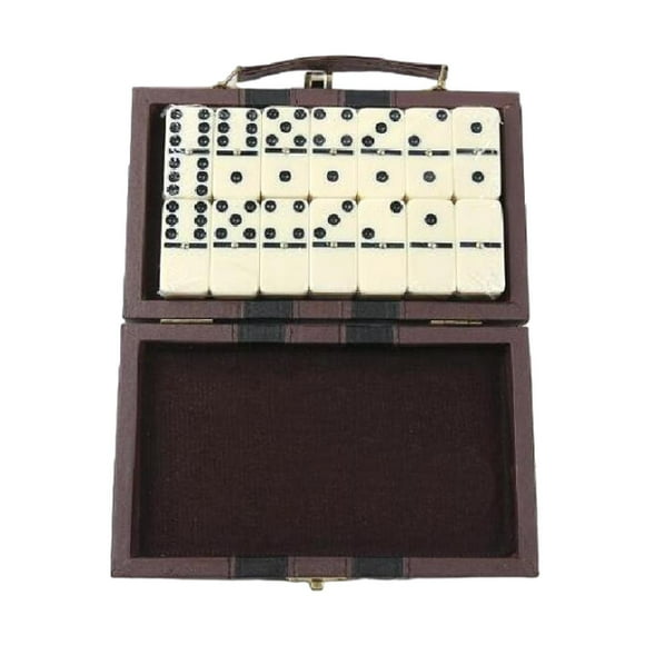 kusrkot Double Six Dominoes Set Toys Classic Board Game for Entertainment Aged 8 Trips
