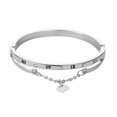 thumbnail image 1 of Brazalete De Corazón, Brazalete De Amor, Aleación, Resistente, Regalo, Ligero Para Fiesta ANGGREK CH1511, 1 of 1