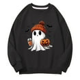 thumbnail image 4 of Mercatoo Girls Boys Crewneck Sweatshirts Halloween Graphic Cute Pullover Long Sleeve Warm Blouse Tops Teens Cotton Fall Outfits, 4 of 4
