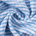 thumbnail image 7 of Toddler Girl Clothes 1-6 Years Girls Outfit, Short Sleeve Ruffle Bowknot Top+Floral Wide Leg Pants 2Pcs Spring Summer Set Light Blue 5-6 Years, 7 of 7
