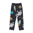 thumbnail image 4 of Daiia Space Men's Sleep Pant with Pockets and Drawstring,Pajama Pants-XX-Large, 4 of 9