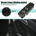 thumbnail image 2 of Unique Bargains Car Front Left Driver Side Master Power Window Switch for Ram 1500 2014-2015 for Ram 2500 2014-2015, 2 of 7