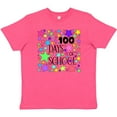 thumbnail image 3 of Inktastic 100 Days of School Pastel Stars Youth T-Shirt, 3 of 5