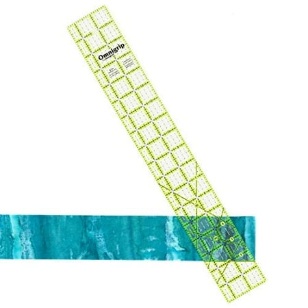 Omnigrip RN2518 Non-Slip Quilters Ruler, 2-1/2 x 18-Inch