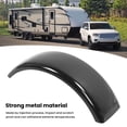 thumbnail image 3 of 13in Trailer Mudguard, Metal Trailer Wheel Mudguard Protective Black High Performance  for RV Yacht ATV, 3 of 7