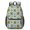 Sunflower and Daisy Blue Pattern-1, variant on Sunflower and Cow White Pattern 17" Waterproof Oxford School Backpacks for Teens, S-Shape Padded Straps, for School, Travel, Hiking, Camping