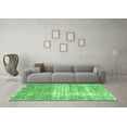 thumbnail image 3 of Ahgly Company Indoor Round Persian Emerald Green Traditional Area Rugs, 6' Round, 3 of 4