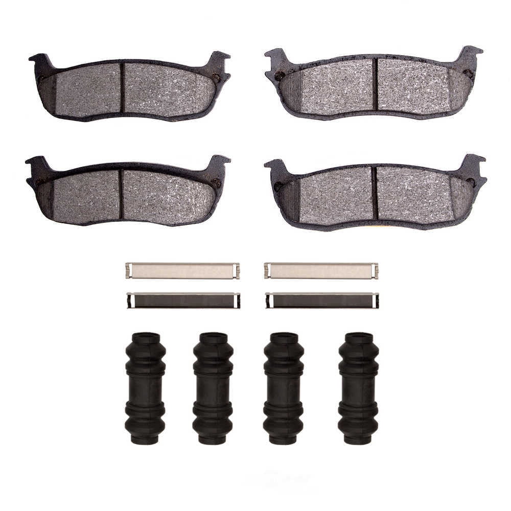 Dynamic Friction Company 1214-0711-01 DFC Heavy Duty Pads and Hardware Kit